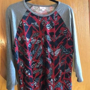 Feather Pattern Lularoe Randy XL